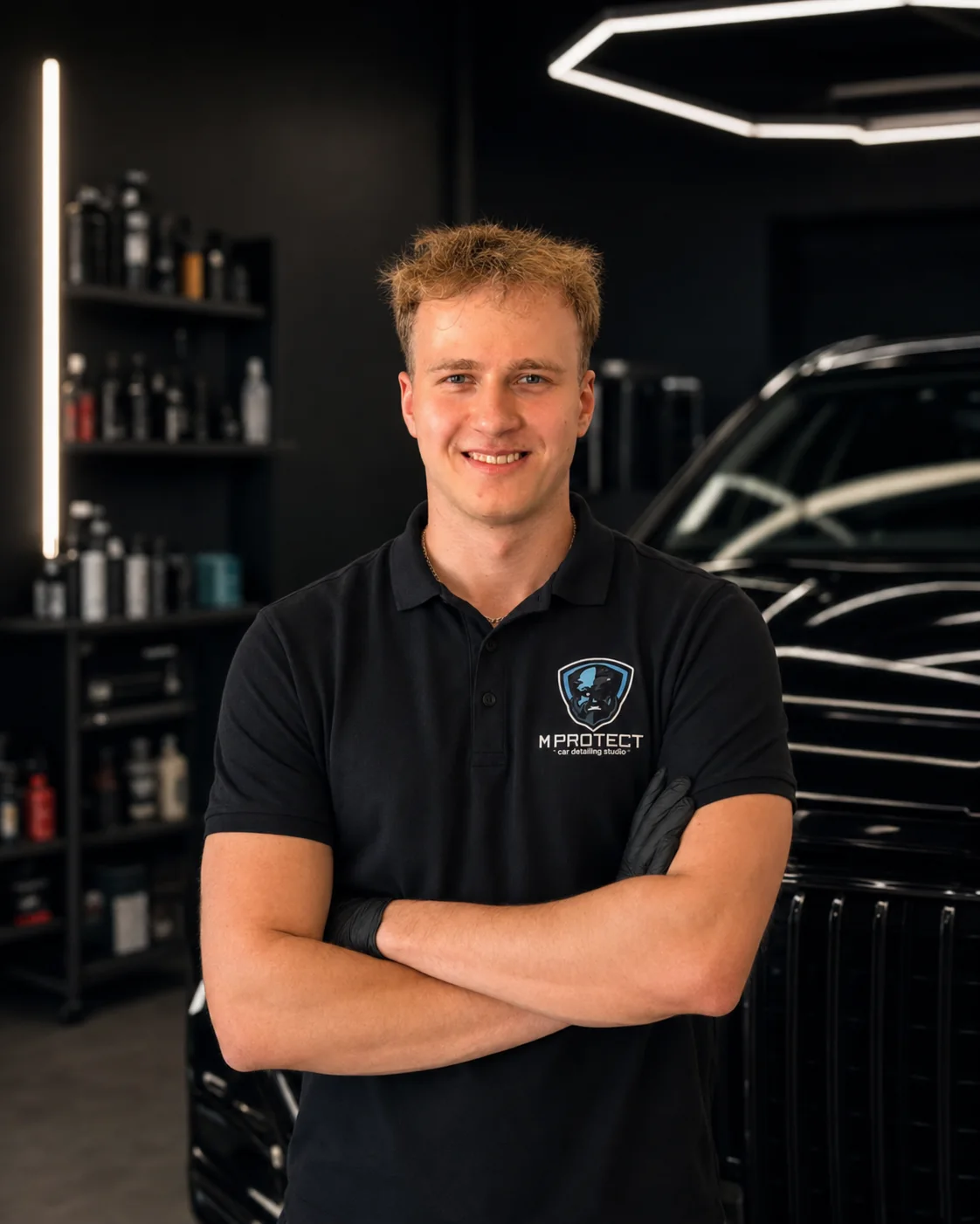 Oliwier, starszy detailer MProtect w Żorach